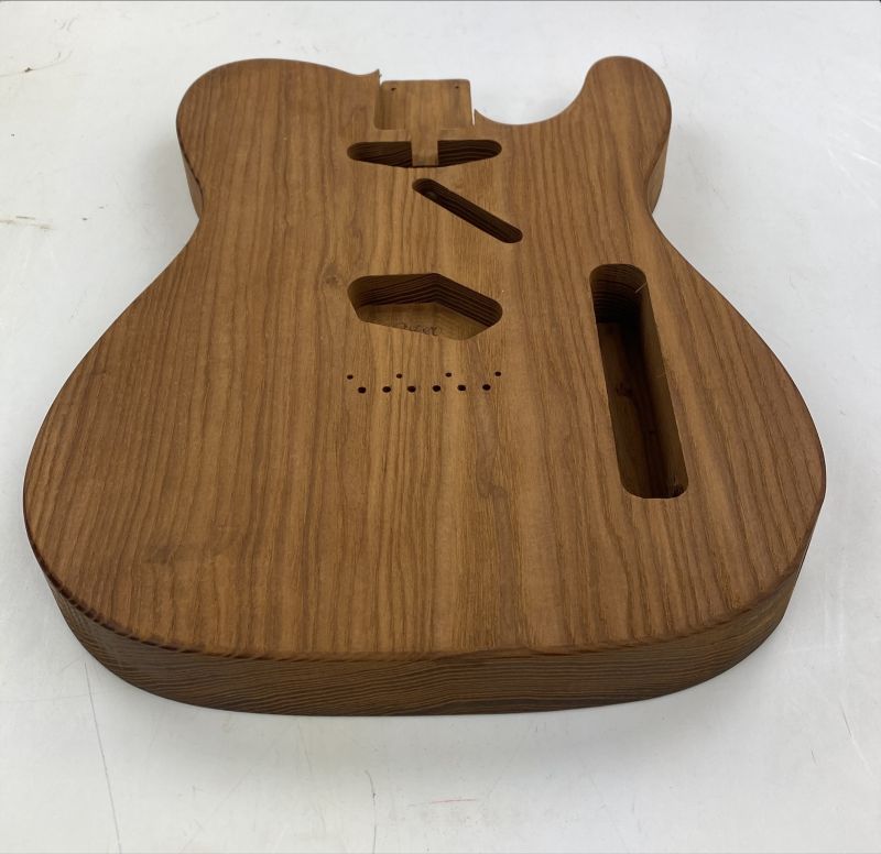 Body European Ash, 1-pc., Choco, Tele, Unique Piece #081